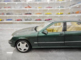 [Norev] 1:18 Mercedes-Benz 1998 S-Class W220 Green Model Car Die-Cast