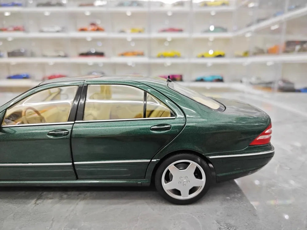 [Norev] 1:18 Mercedes-Benz 1998 S-Class W220 Green Model Car Die-Cast