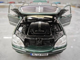 [Norev] 1:18 Mercedes-Benz 1998 S-Class W220 Green Model Car Die-Cast