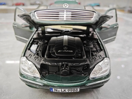 [Norev] 1:18 Mercedes-Benz 1998 S-Class W220 Green Model Car Die-Cast