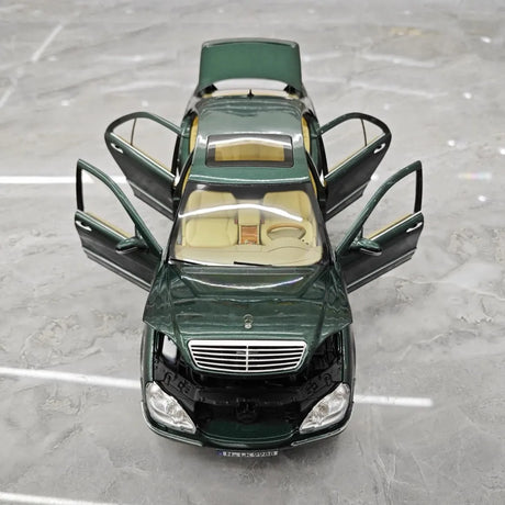[Norev] 1:18 Mercedes-Benz 1998 S-Class W220 Green Model Car Die-Cast
