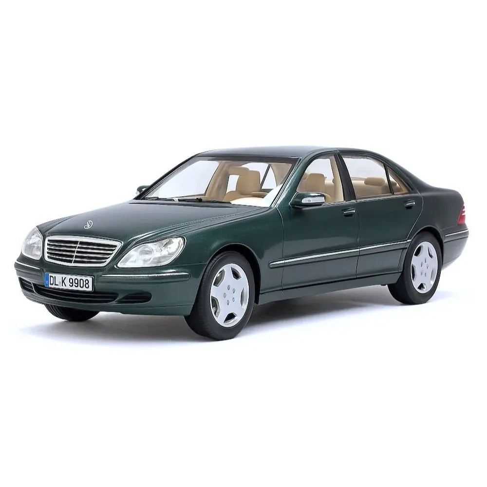 [Norev] 1:18 Mercedes-Benz 1998 S-Class W220 Green Model Car Die-Cast