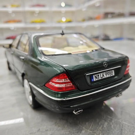 [Norev] 1:18 Mercedes-Benz 1998 S-Class W220 Green Model Car Die-Cast