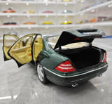 [Norev] 1:18 Mercedes-Benz 1998 S-Class W220 Green Model Car Die-Cast