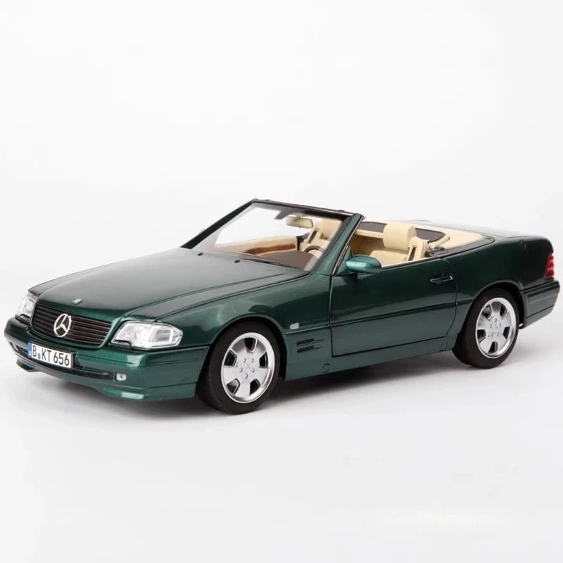 [Norev] 1:18 Mercedes-Benz 1999 SL500 R129 Green Model Car Die-Cast