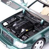 [Norev] 1:18 Mercedes-Benz 1999 SL500 R129 Green Model Car Die-Cast