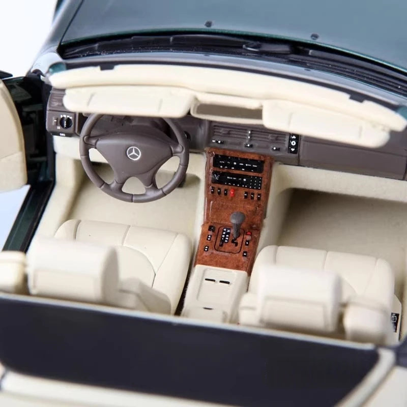 [Norev] 1:18 Mercedes-Benz 1999 SL500 R129 Green Model Car Die-Cast