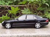 [Norev] 1:18 Mercedes-Benz 2000 S55 AMG W220 Black Model Car Die-Cast