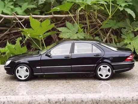 [Norev] 1:18 Mercedes-Benz 2000 S55 AMG W220 Black Model Car Die-Cast