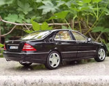 [Norev] 1:18 Mercedes-Benz 2000 S55 AMG W220 Black Model Car Die-Cast