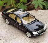 [Norev] 1:18 Mercedes-Benz 2000 S55 AMG W220 Black Model Car Die-Cast
