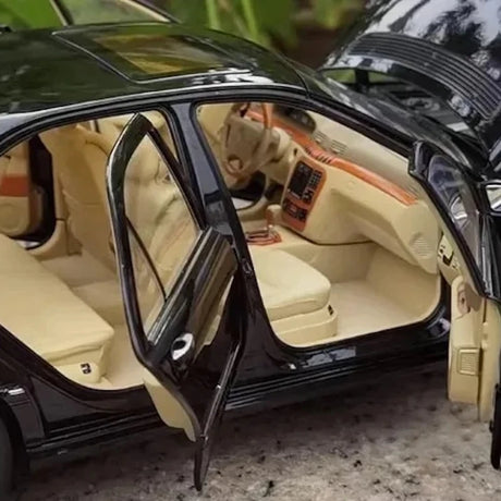 [Norev] 1:18 Mercedes-Benz 2000 S55 AMG W220 Black Model Car Die-Cast