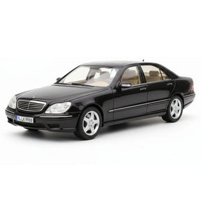 [Norev] 1:18 Mercedes-Benz 2000 S55 AMG W220 Black Model Car Die-Cast