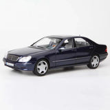 [Norev] 1:18 Mercedes-Benz 2000 S55 AMG W220 Blue Model Car Die-Cast