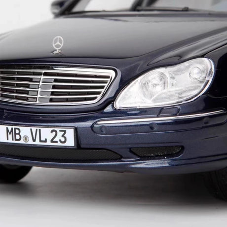 [Norev] 1:18 Mercedes-Benz 2000 S55 AMG W220 blauw modelauto Die-Cast