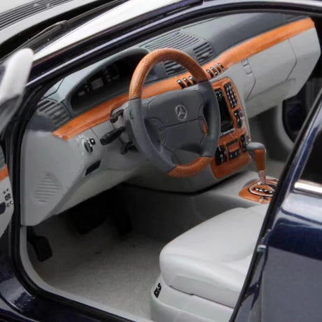 [Norev] 1:18 Mercedes-Benz 2000 S55 AMG W220 blauw modelauto Die-Cast
