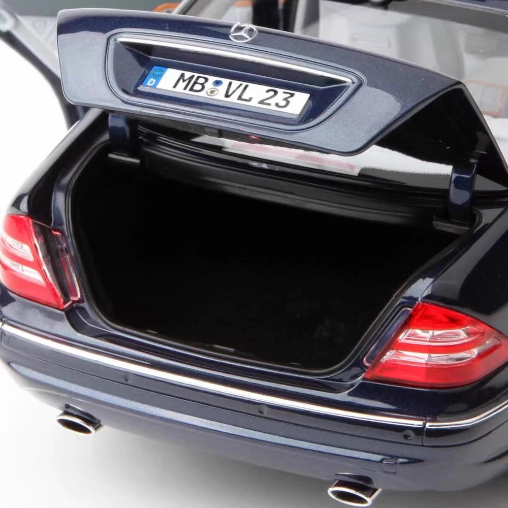 [Norev] 1:18 Mercedes-Benz 2000 S55 AMG W220 bleu voiture miniature Die-Cast