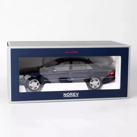 [Norev] 1:18 Mercedes-Benz 2000 S55 AMG W220 blauw modelauto Die-Cast