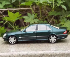 [Norev] 1:18 Mercedes-Benz 2000 S55 AMG W220 Green Model Car Die-Cast
