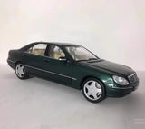 [Norev] 1:18 Mercedes-Benz 2000 S55 AMG W220 Green Model Car Die-Cast