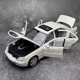 [Norev] 1:18 Mercedes-Benz 2000 S55 AMG W220 White Model Car Die-Cast