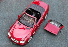 [Norev] 1:18 Mercedes-Benz 2001 SL500 R230 Red Model Car Die-Cast