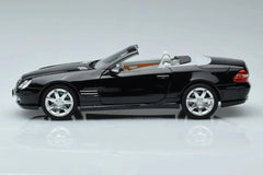 [Norev] 1:18 Mercedes-Benz 2003 SL500 nero modellino di auto Die-Cast