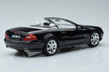 [Norev] 1:18 Mercedes-Benz 2003 SL500 Black Model Car Die-Cast