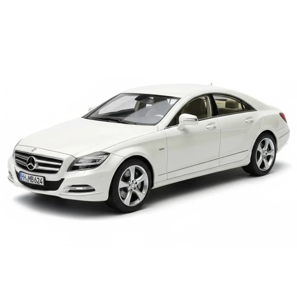 [Norev] 1:18 Mercedes-Benz 2011 CLS-Class C218 White Model Car Die-Cast
