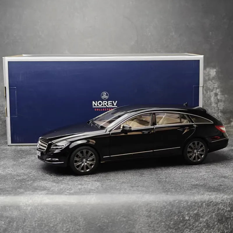 [Norev] 1:18 Mercedes-Benz 2012 CLS-Class C218 Shooting Brake musta pienoismalli Die-Cast