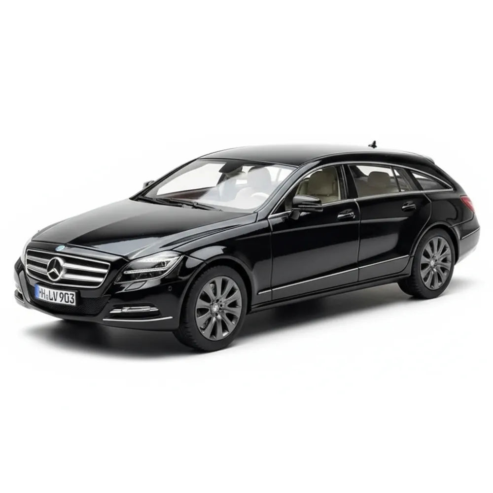 [Norev] 1:18 Mercedes-Benz 2012 CLS-Class C218 Shooting Brake Black Model Car Die-Cast