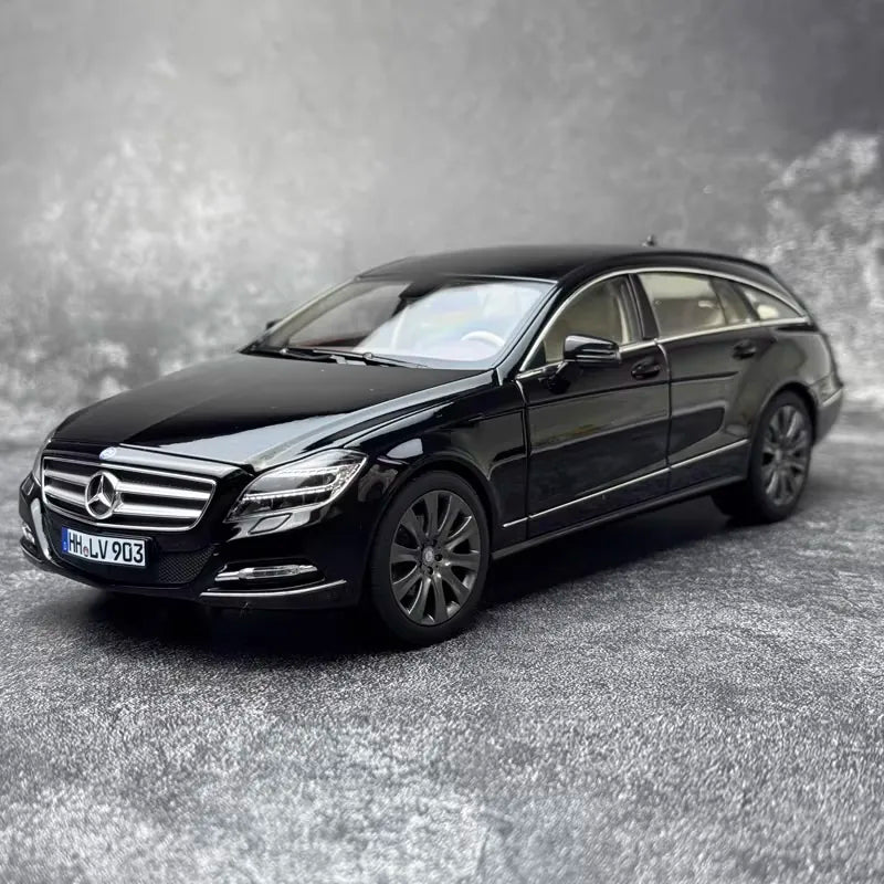 [Norev] 1:18 Mercedes-Benz 2012 CLS-Class C218 Shooting Brake Black Model Car Die-Cast