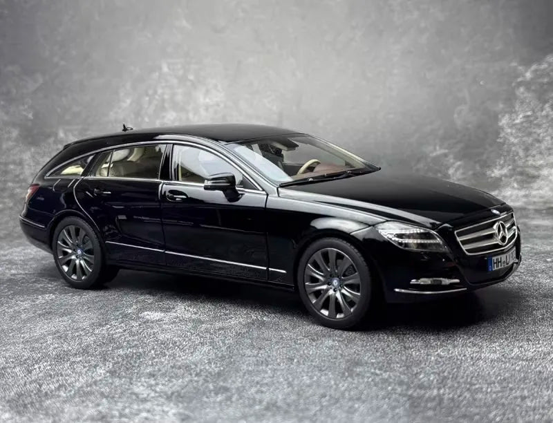 [Norev] 1:18 Mercedes-Benz 2012 CLS-Class C218 Shooting Brake Black Model Car Die-Cast