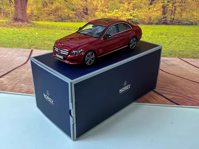 [Norev] 1:18 Mercedes-Benz 2014 C-Class W205 punainen pienoismalli Die-Cast