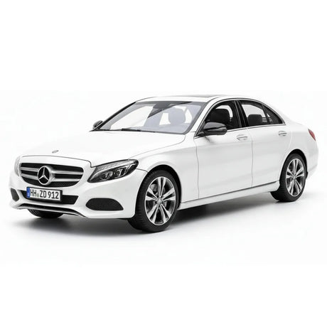 [Norev] 1:18 Mercedes-Benz 2014 C-Class W205 White Model Car Die-Cast