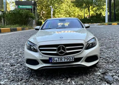 [Norev] 1:18 Mercedes-Benz 2014 C-Class W205 White Model Car Die-Cast