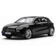[Norev] 1:18 Mercedes-Benz 2018 A200 AMG Line Black Model Car Die-Cast