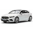 [Norev] 1:18 Mercedes-Benz 2018 A200 AMG Line White Model Car Die-Cast