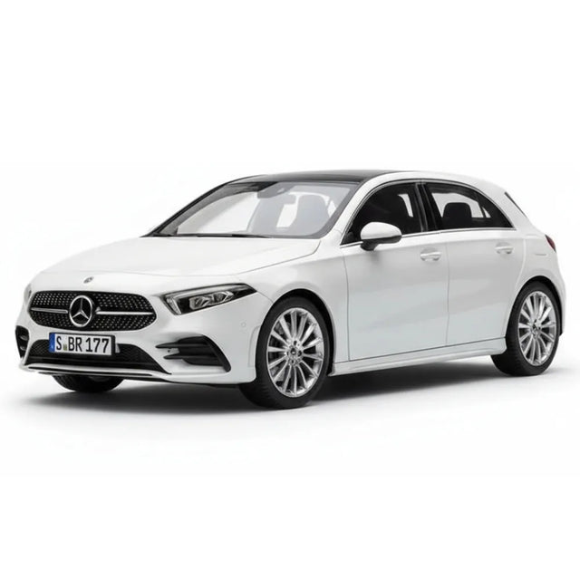 [Norev] 1:18 Mercedes-Benz 2018 A200 AMG Line White Model Car Die-Cast