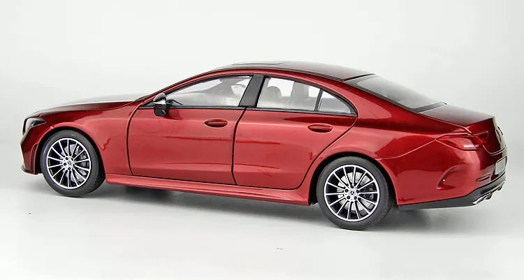 [Norev] 1:18 Mercedes-Benz 2017 CLS Class rouge voiture miniature Die-Cast