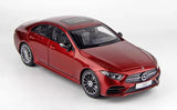 [Norev] 1:18 Mercedes-Benz 2017 CLS Class rouge voiture miniature Die-Cast