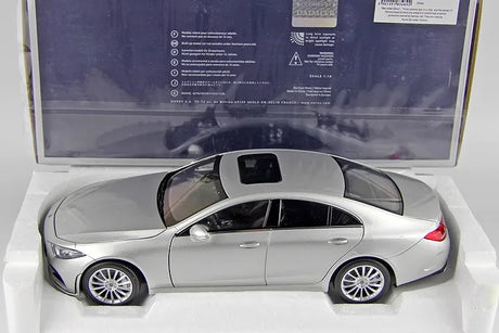 [Norev] 1:18 Mercedes-Benz 2017 CLS Class Silver Model Car Die-Cast