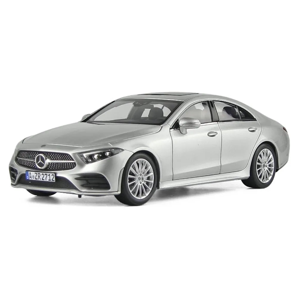 [Norev] 1:18 Mercedes-Benz 2017 CLS Class argento modellino di auto Die-Cast