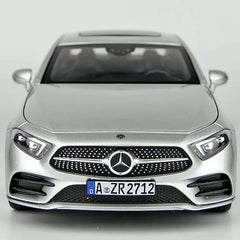 [Norev] 1:18 Mercedes-Benz 2017 CLS Class argento modellino di auto Die-Cast