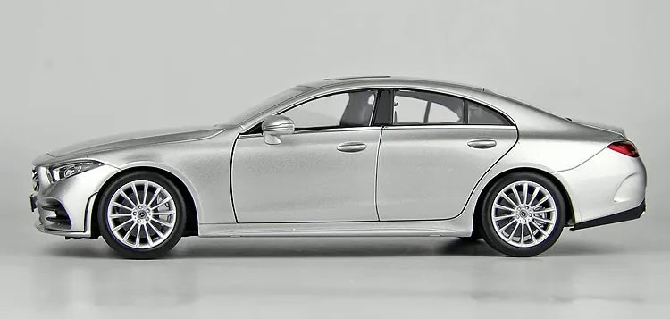 [Norev] 1:18 Mercedes-Benz 2017 CLS Class argento modellino di auto Die-Cast