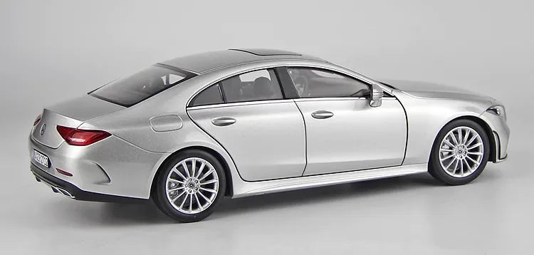 [Norev] 1:18 Mercedes-Benz 2017 CLS Class argento modellino di auto Die-Cast
