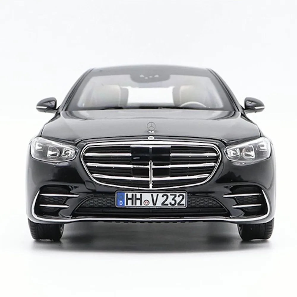 [Norev] 1:18 Mercedes-Benz 2020 S-Class Black Model Car Die-Cast
