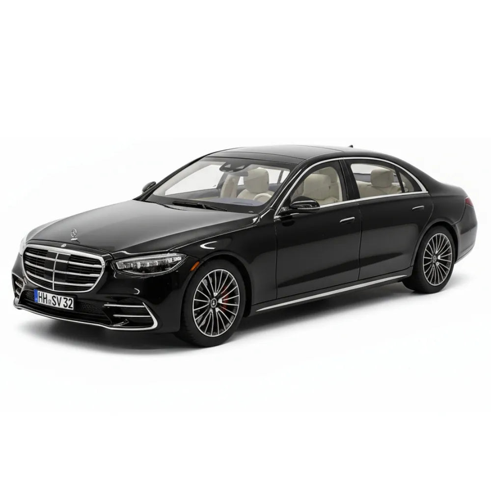 [Norev] 1:18 Mercedes-Benz 2020 S-Class Black Model Car Die-Cast