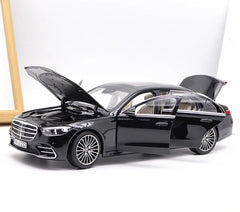 [Norev] 1:18 Mercedes-Benz 2020 S-Class Black Model Car Die-Cast
