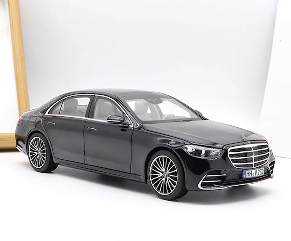 [Norev] 1:18 Mercedes-Benz 2020 S-Class Black Model Car Die-Cast